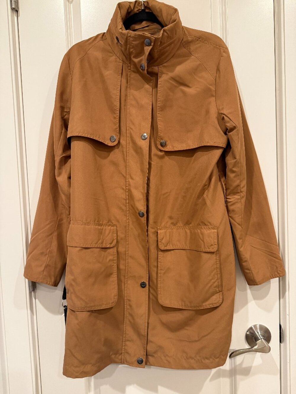 SCOTTeVEST Rhonda Jacket in Saddle, women’s size Large - Security Features!!